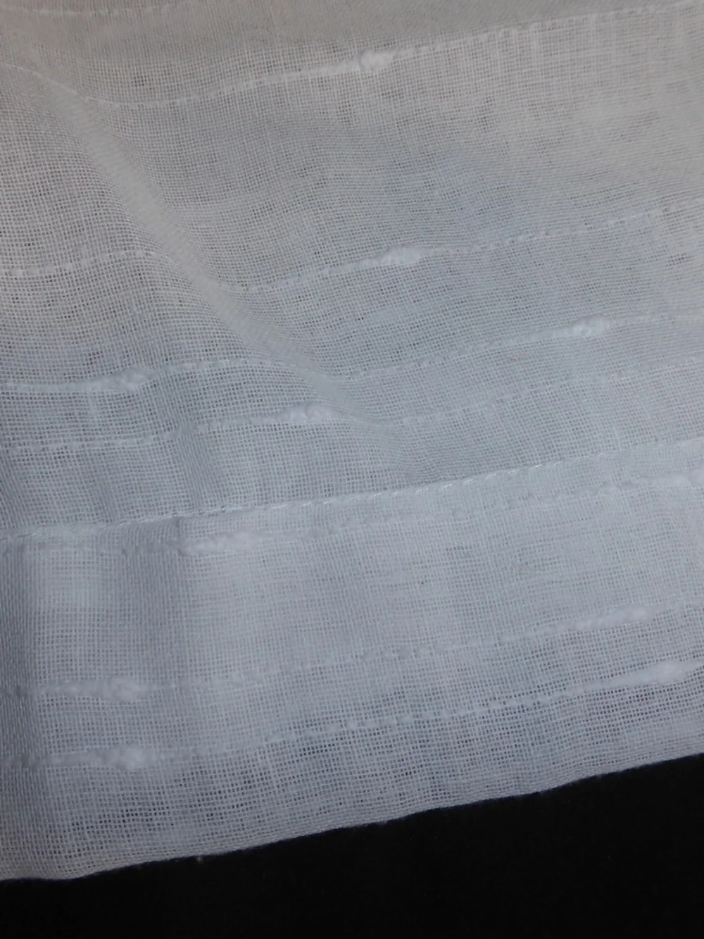 N/A sheer white